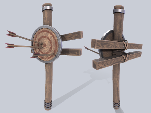 Training dummy 3D Model