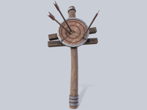 Training dummy 3D Model