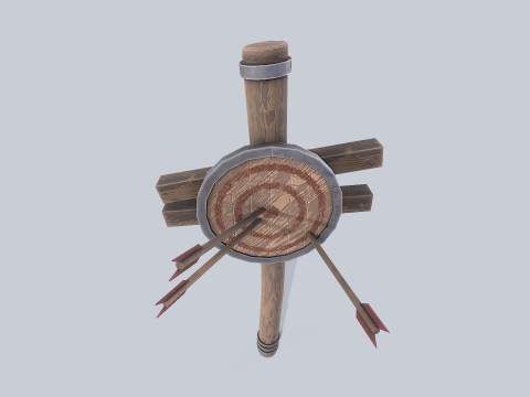 Training dummy 3D Model