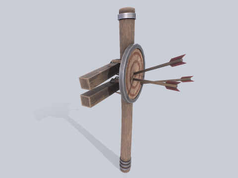 Training dummy 3D Model