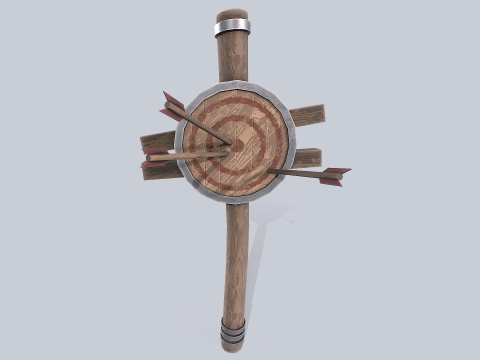 Training dummy 3D Model