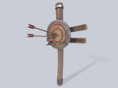 Training dummy 3D Model