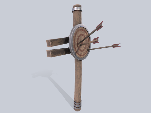 Training dummy 3D Model