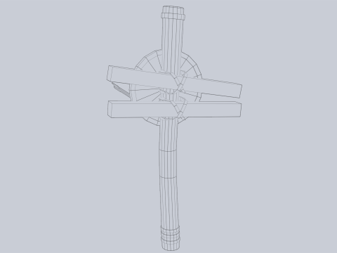 Training dummy 3D Model