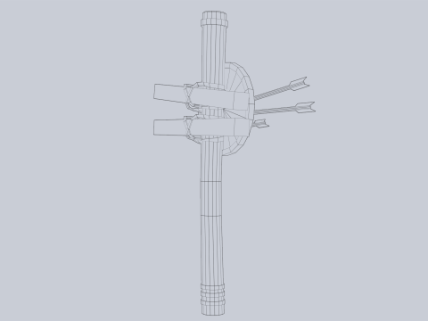 Training dummy 3D Model