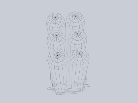 Sci fi gas tank 3D Model