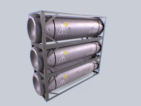 Sci fi gas tank 3Dモデル
