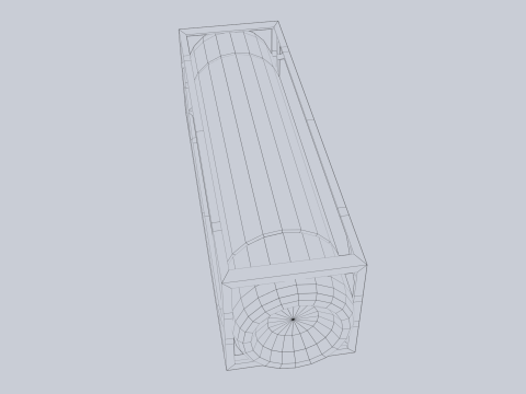 Sci fi gas tank 3Dモデル