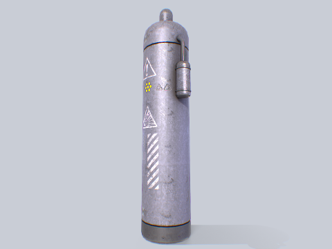 Sci fi gas tank Modello 3D