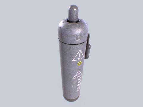 Sci fi gas tank Modello 3D
