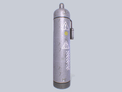 Sci fi gas tank Modello 3D