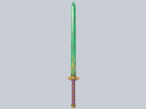 Jade blade 3D Модель