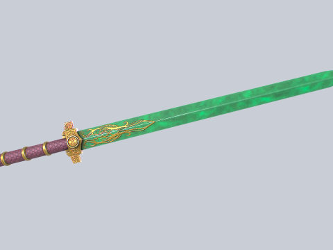 Jade blade 3D Модель