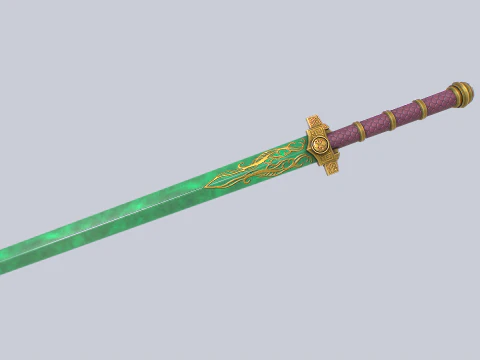 Lama di giada Modello 3D