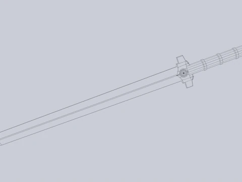 Lama di giada Modello 3D