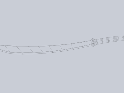 Jade blade Modelo 3D