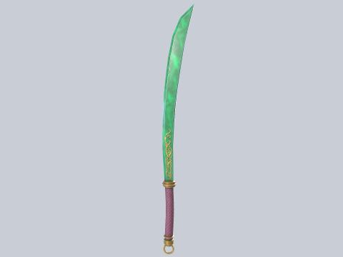 Jade blade Modelo 3D