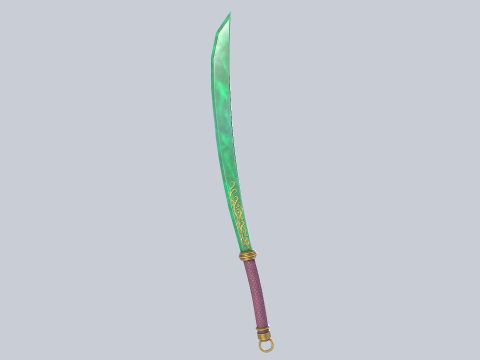 Jade blade Modelo 3D