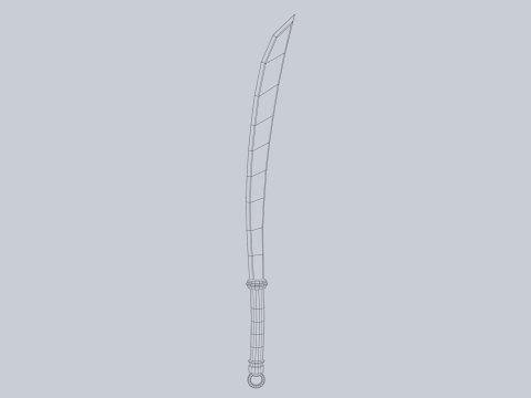Jade blade Modelo 3D