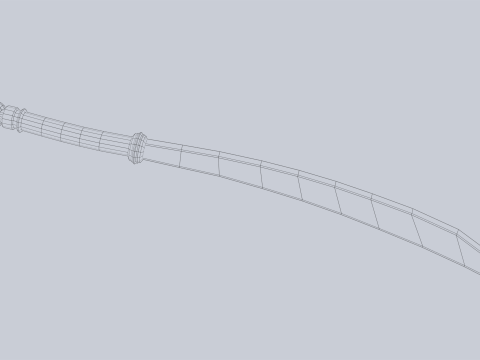 Jade blade Modelo 3D