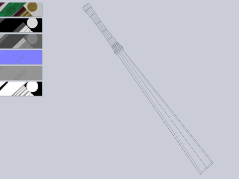 Jade blade 3D Model