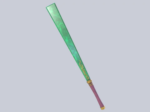 Jade blade 3D Model