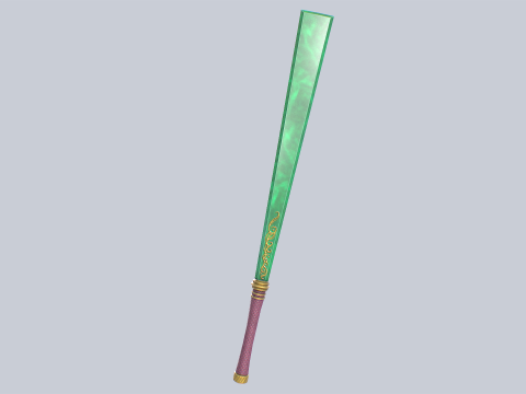 Jade blade 3D 모델
