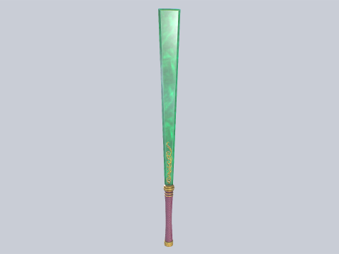 Jade blade 3D 모델