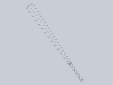 Jade blade 3D 모델