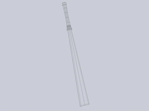 Jade blade 3D Model