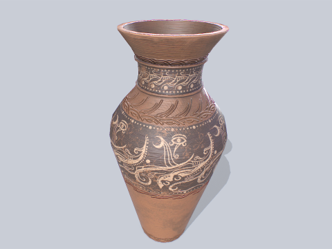 Clay pot 3Dモデル
