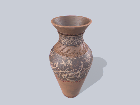 Clay pot 3Dモデル