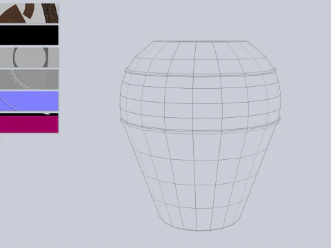 Clay pot 3D Model