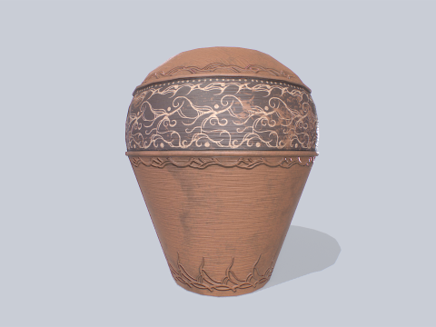 Clay pot Modelo 3D