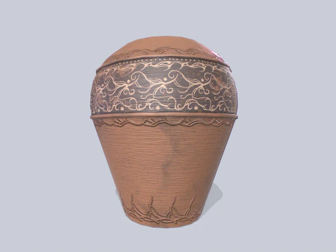 Clay pot 3D Model