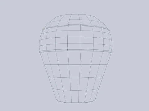 Clay pot 3D Model
