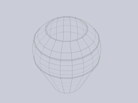 Clay pot 3D Model