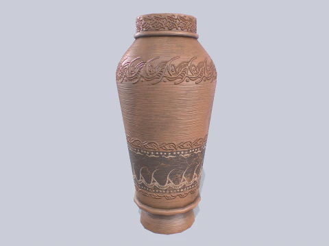 Clay pot 3D Model