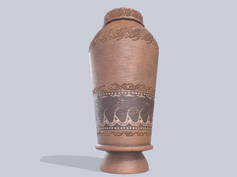 Clay pot 3D Model