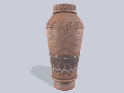 Clay pot 3D Model
