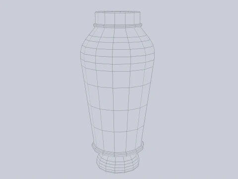 Clay pot 3D Model