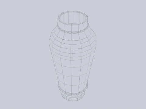 Clay pot 3D Model