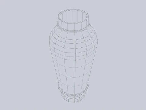 Clay pot 3D Model