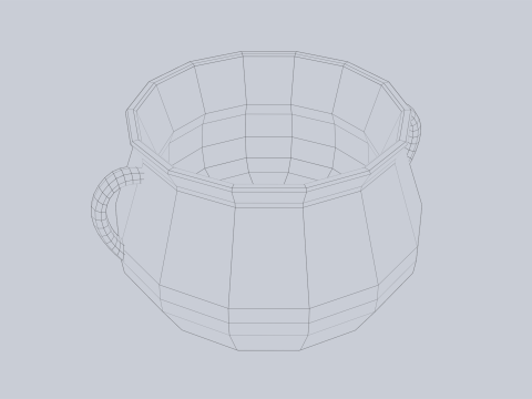 Clay pot 3D मॉडल
