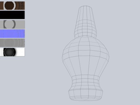 Clay pot 3D 모델