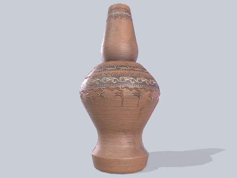 Clay pot 3D 모델