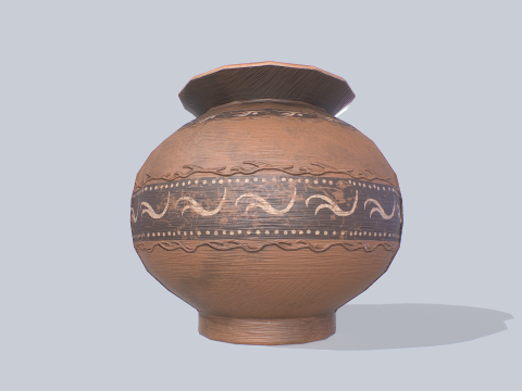 Clay pot Modelo 3D