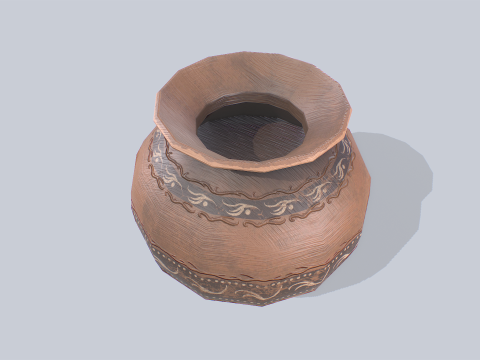 Clay pot Modelo 3D