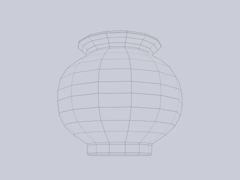 Clay pot 3D Model