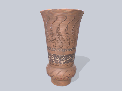 Clay pot 3D Model